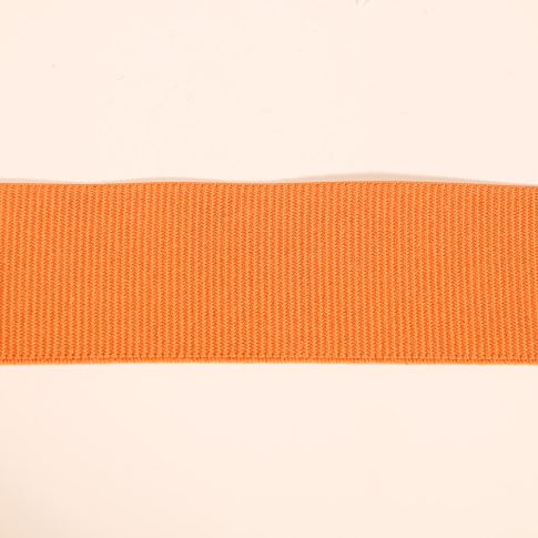 Ruban gros grain élastique ceinture 36 mm Frou-Frou - Orange x1m