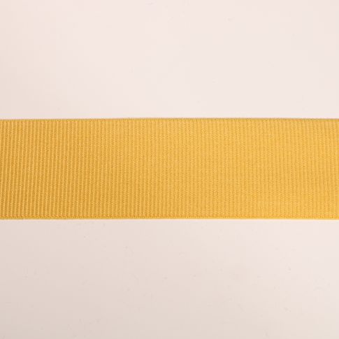 Ruban gros grain élastique ceinture 36 mm Frou-Frou - Jaune x1m