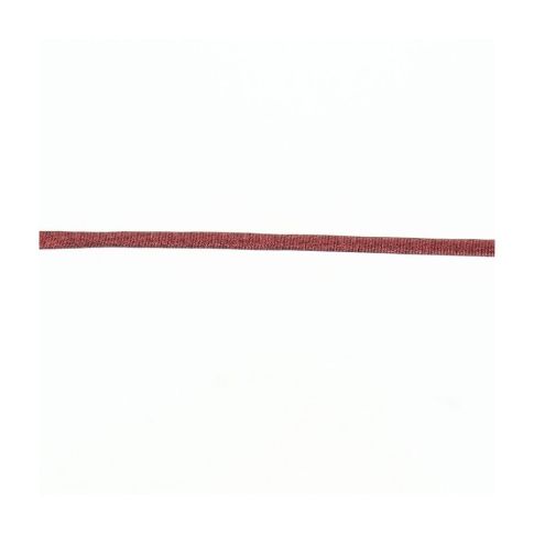 Cordon spaghetti brillant 7 mm Frou-Frou Rouge x1m
