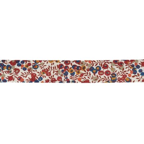 Biais Liberty of London 20 mm Wiltshire Marron x1m