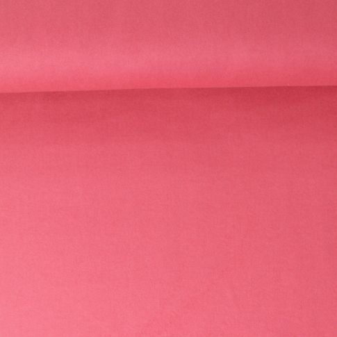 Tissu Flanelle de Coton Jasmine uni Vieux rose