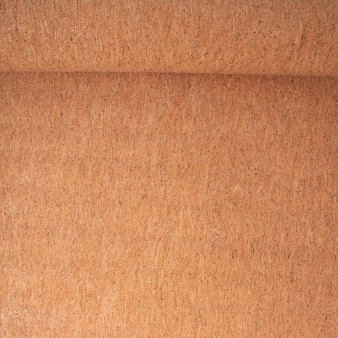 Coupon Tissu Liège  Paillettes argent sur fond Naturel - Coupon de 40 cm