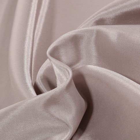 Tissu Doublure Pongé uni Gris galet
