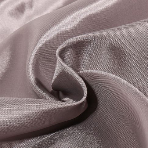 Tissu Doublure Pongé uni Gris souris