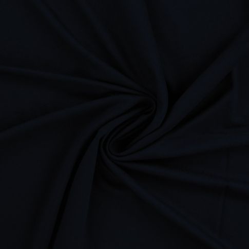 Tissu Jersey Viscose uni Lia Bleu nuit
