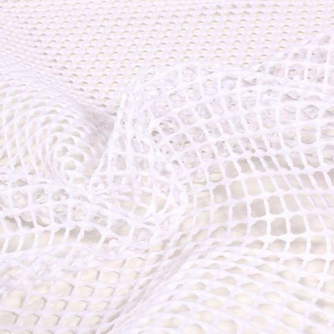 Tissu Antidérapant dessous de tapis Blanc