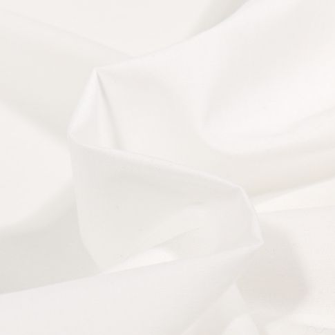 Coupon Tissu Polycoton uni Ecru - Coupon de 30 cm