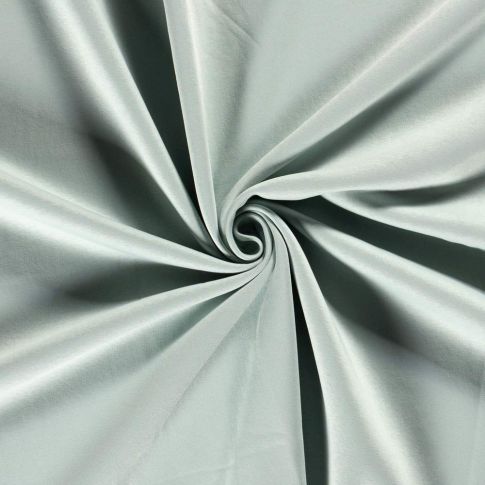 Tissu Molleton Sweat uni Vert menthe