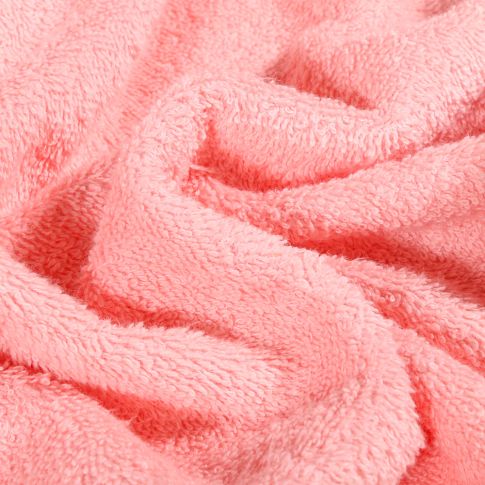 Coupon Tissu Eponge Premium 400 g/m² Rose bébé - Coupon de 20 cm