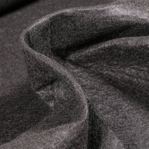 Tissu Feutrine 180 cm Noir