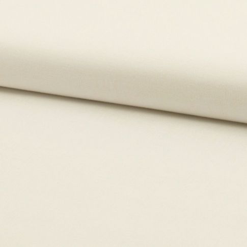 Coupon Tissu Coton uni Ecru - Coupon de 110 cm