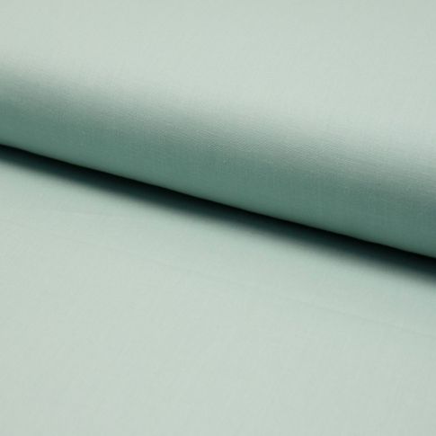 Coupon Tissu Coton uni Menthe - Coupon de 60 cm