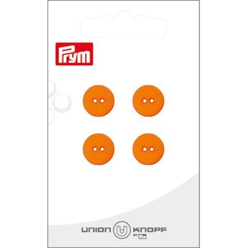Bouton Prym Stella 12 mm x4 - Orange