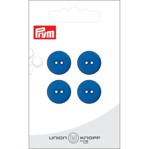 Bouton Prym Stella 15 mm x4 - Bleu nuit
