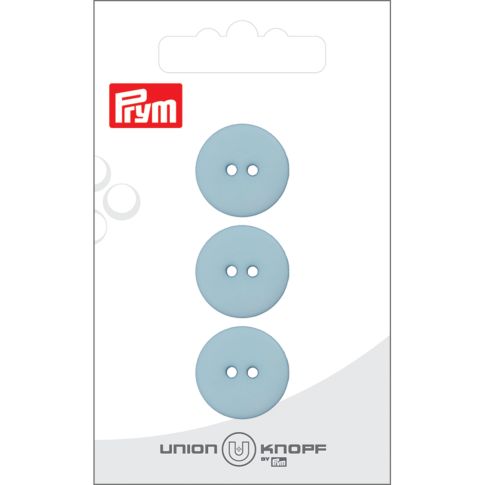 Bouton Prym Stella 18 mm x3 - Bleu clair
