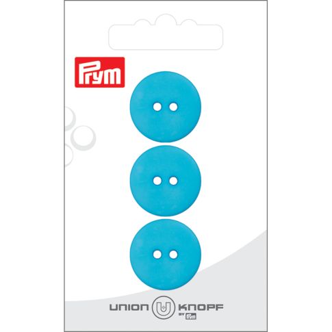 Bouton Prym Stella 20 mm x3 - Turquoise foncé