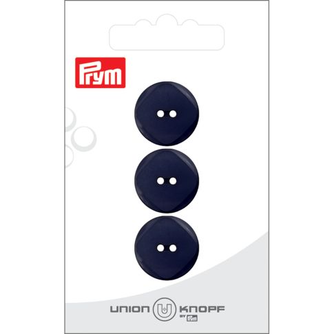 Bouton Prym Marc 18 mm x3 - Bleu marine