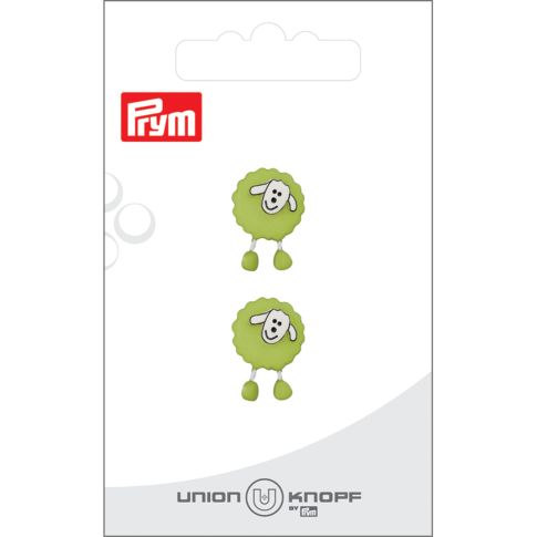 Bouton Prym Mouton 18 mm x2 - Vert clair