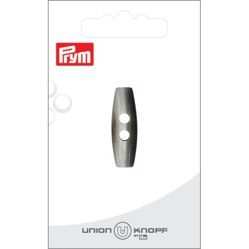 Bouton Prym Bûchette David 30 mm x1 - Gris