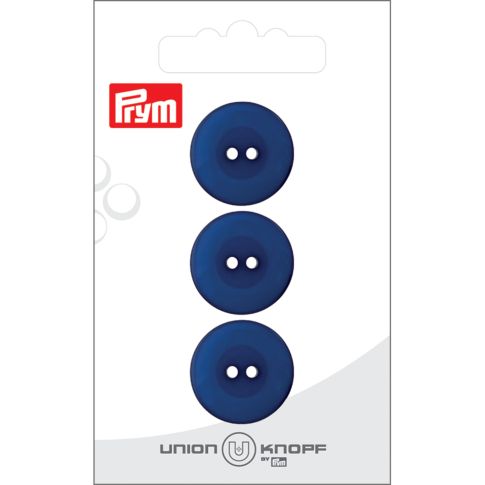 Bouton Prym Eva 20 mm x3 - Bleu marine
