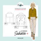 Patron Craftine Trench Sahara