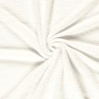 Tissu Eponge légère 340 g/m² uni Ecru - Par 10 cm