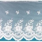Dentelle Valencienne 100 mm Blanc x1m