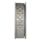 Ruban pois Argent - bobinette 2m