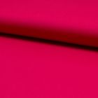 Tissu Popeline de coton unie Framboise - Par 10 cm