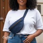 Kit Couture Craftine Sac Banane Moondy Denim & camel