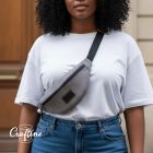 Kit Couture Craftine Sac Banane Moondy Gris chiné & noir