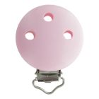 Clip bois Com'1 idée pour attache tétine Rose