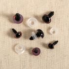 Yeux de sécurité assortis - Marron