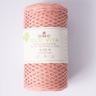 Fil Eco Vita – Métallisé - Coton Recyclé Taille 4 Rose