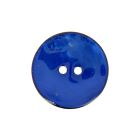 Boutons nacré 35 mm - Bleu électrique