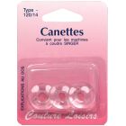 Canettes Singer plastique type 66 x3