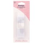 Elastique 25 mm Blanc - 1 mètre