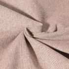 Tissu Toile de Coton aspect Lin Aubiane uni Marron