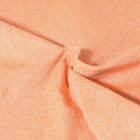 Tissu Toile de Coton aspect Lin Aubiane uni Orange