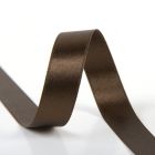Ruban Satin double face 6 mm Marron chocolat x1m