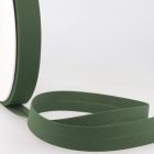 Biais replié tout textile 27 mm Vert épinard x1m