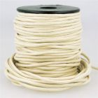 Cordon aspect cuir 2 mm Ecru x1m