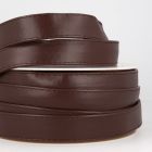 Sangle Simili cuir 22 mm Marron Chocolat x1m