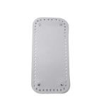 Fond de sac Simili cuir 12 x 25 cm Argent