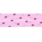 Biais étoiles Frou-Frou Rose pâle et rose foncé