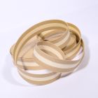 Sangle Coton 30 mm Bicolore Beige x1m