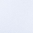 Tissu Jersey Coton ajouré uni Bleu ciel chiné - Par 10 cm