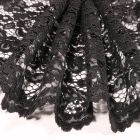 Tissu Dentelle Lessana sur fond Blanc