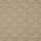 Tissu Doudoune croix imbriquées Aria sur fond Beige