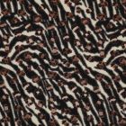 Tissu Polyester Stretch Felindra brun chocolat sur fond Beige